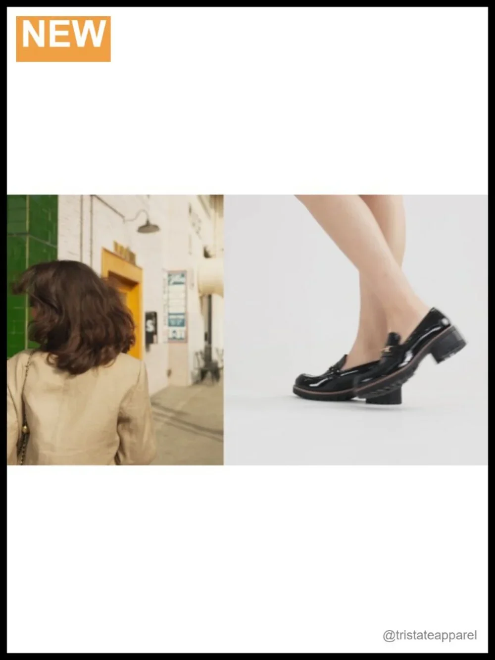 Chunky Platform Loafers, Slip-On Dressy Business Casual Shoes, Faux Leather